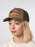Бейсболка STETSON арт. 7741171 TRUCKER CAP VINTAGE WESTERN (болотный)